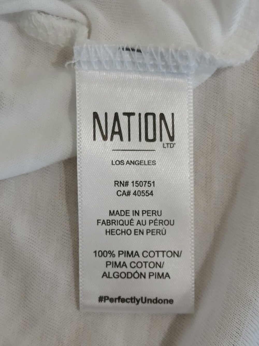 Nation Ltd Rylan Ruffle Tank Top Size Small - Picture 5 of 6